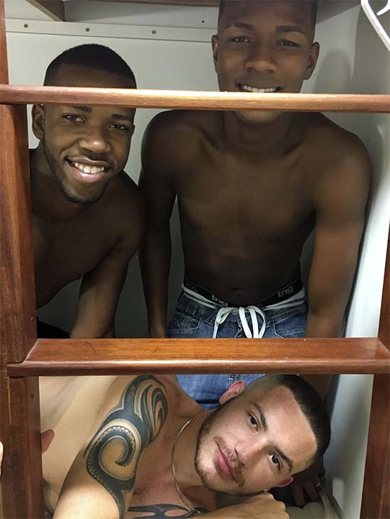 Dieguinho, Davi e Arthur 2 sexo gay mundomais