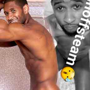 Usher posta nudes no snapchat