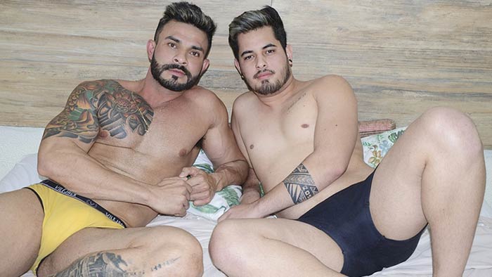 Gilzão e Mike pornô gay brasil