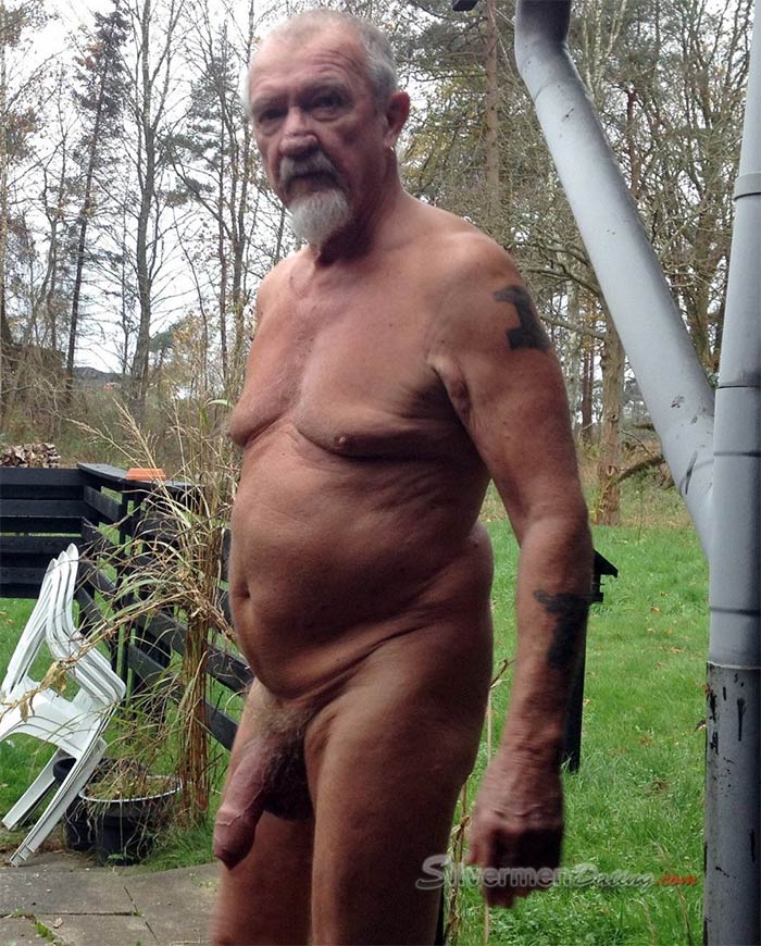 old men silver bigcock nude