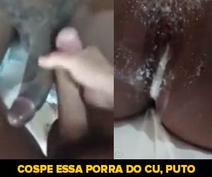 Negão 4:20 vira depósito de esperma do carioca picudo