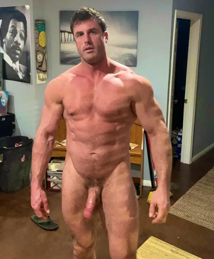 pornstar Mark LAX muscle dick 1