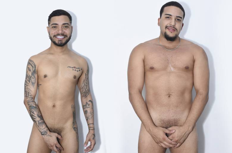 mundo mais pelados Leonan Davis matheus lupan 2