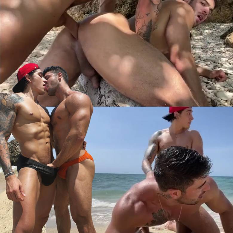 Speedos gay porn beach huge cock bareback