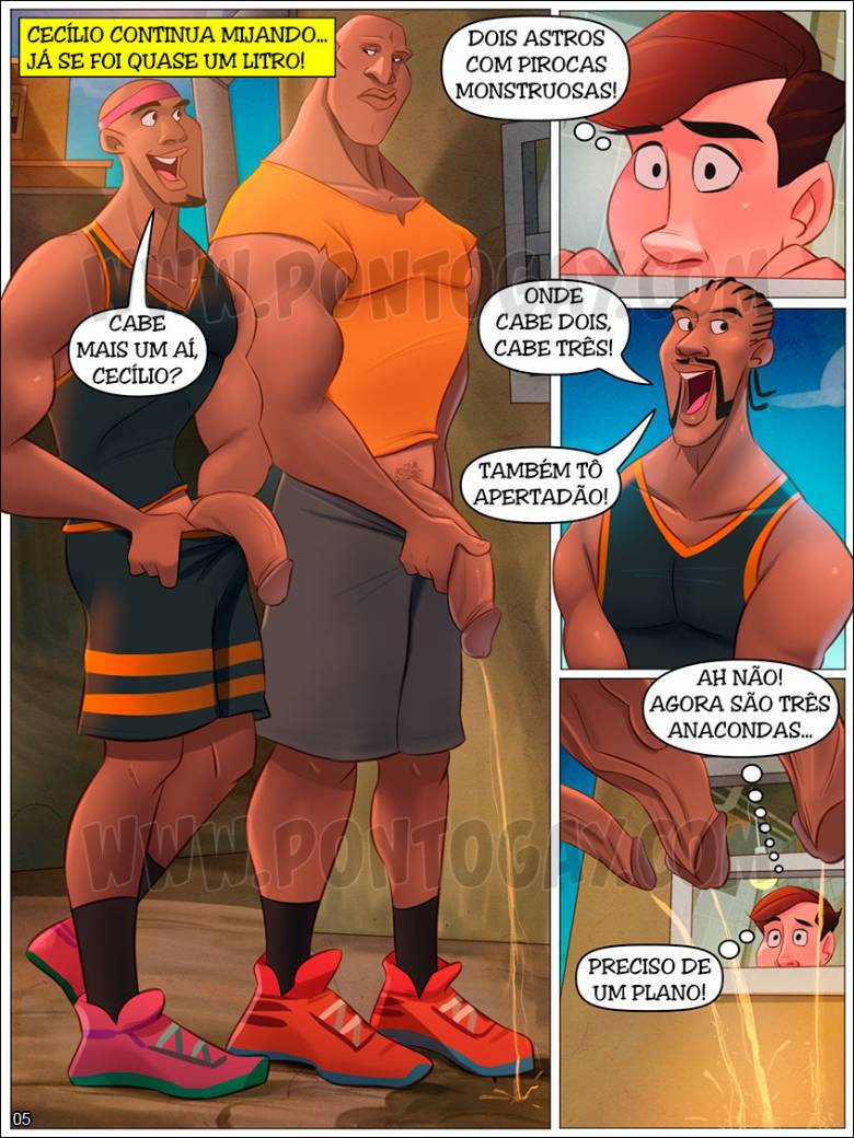 HQ Gay cartoon Enterrando as bolas 5
