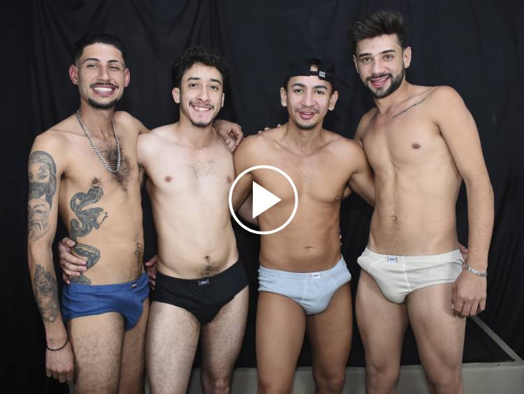 Gay Porn XXX Arthur Manzolli, Danziel, Giovani Rocha, Joe Souza 2
