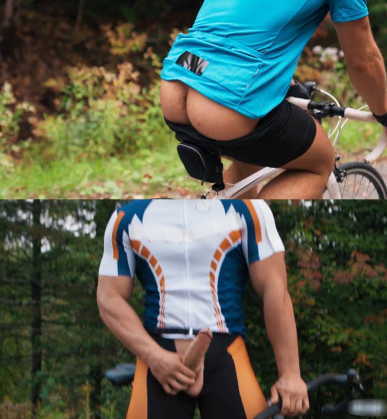 cardio gay ciclista levando rola no cu peludo XXX 3
