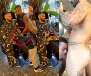 Barbearia para homens putos